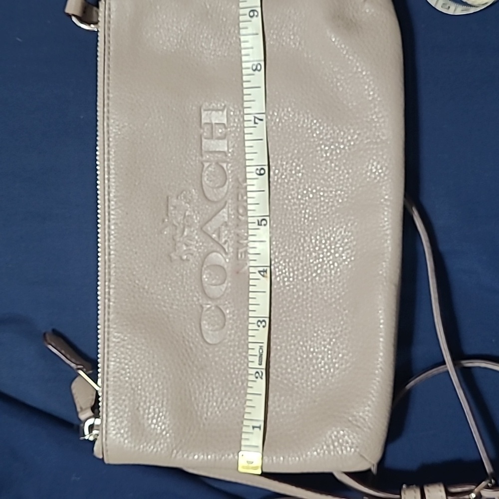 Coach pebbled leather Lyla crossbody bag